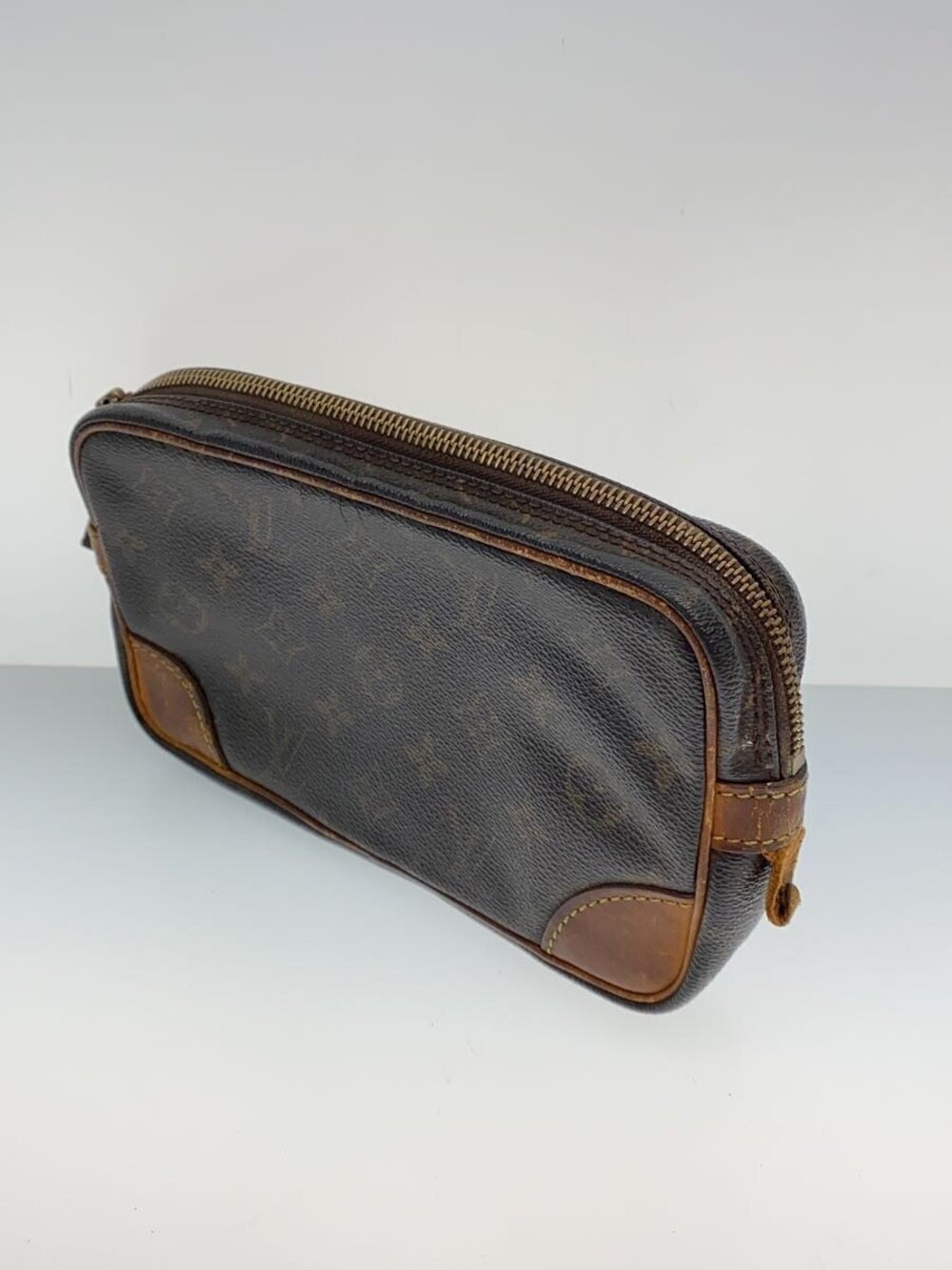 Louis Vuitton Brown Canvas Monogram Marly Dragonne Brown